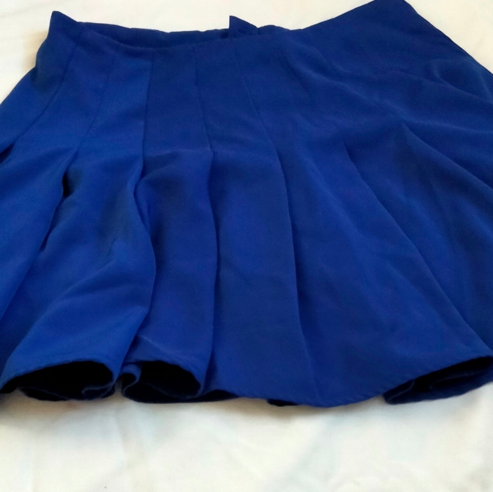 Metaphor Skirt Women 8/10 Blue Clueless Pleated Preppy Tennis Pickleball Casual